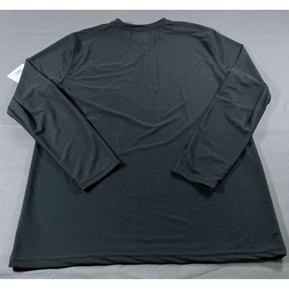 Wrangler Workwear Mens Black Performance LS Pen Pocket Tee Relaxed Fit L WW55145 - Picture 8 of 12